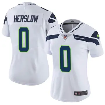 Nike Jake Herslow Women's Limited Seattle Seahawks White Vapor Untouchable Jersey