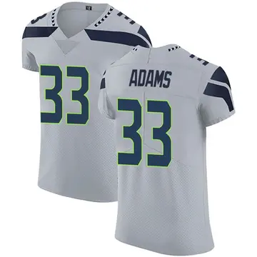 Nike Jamal Adams Men's Elite Seattle Seahawks Gray Alternate Vapor Untouchable Jersey