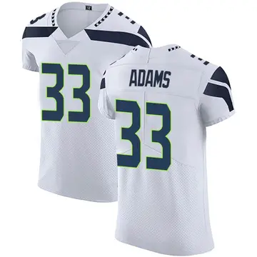 Nike Jamal Adams Men's Elite Seattle Seahawks White Vapor Untouchable Jersey