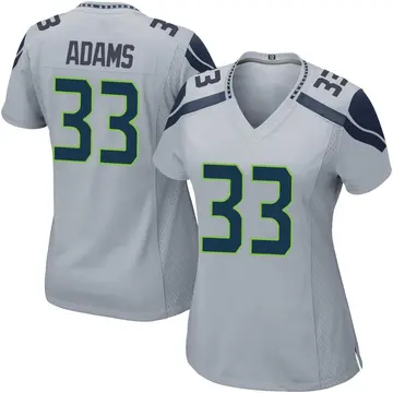 Nike Jamal Adams Women's Game Seattle Seahawks Gray Alternate Jersey