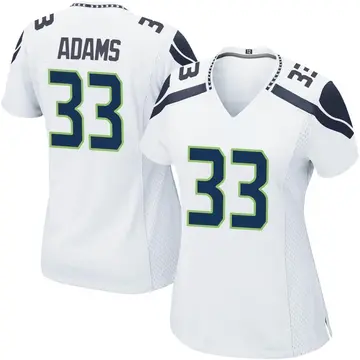 Nike Jamal Adams Women's Game Seattle Seahawks White Jersey