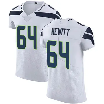 Nike Jarrod Hewitt Men's Elite Seattle Seahawks White Vapor Untouchable Jersey
