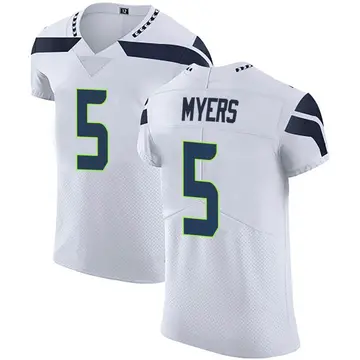 Nike Jason Myers Men's Elite Seattle Seahawks White Vapor Untouchable Jersey