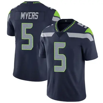 Nike Jason Myers Youth Limited Seattle Seahawks Navy Team Color Vapor Untouchable Jersey