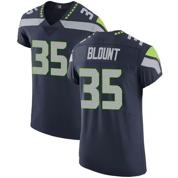 Nike Joey Blount Men's Elite Seattle Seahawks Navy Team Color Vapor Untouchable Jersey