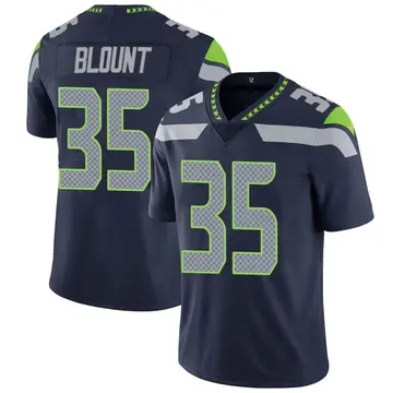 Nike Joey Blount Youth Limited Seattle Seahawks Navy Team Color Vapor Untouchable Jersey