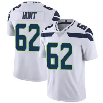 Nike Joey Hunt Men's Limited Seattle Seahawks White Vapor Untouchable Jersey