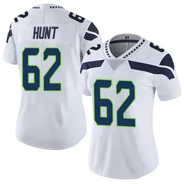 Nike Joey Hunt Women's Limited Seattle Seahawks White Vapor Untouchable Jersey