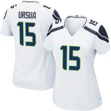 Nike John Ursua Women's Game Seattle Seahawks White Jersey