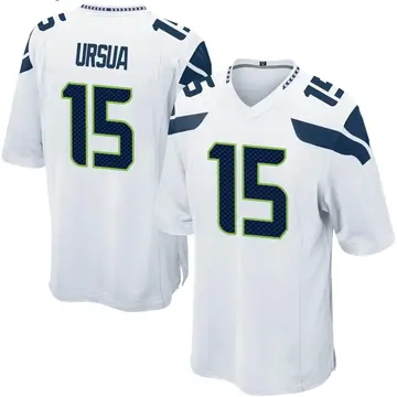Nike John Ursua Youth Game Seattle Seahawks White Jersey