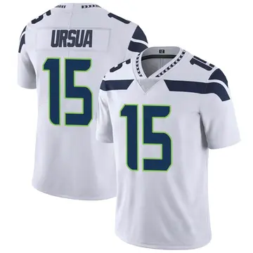 Nike John Ursua Youth Limited Seattle Seahawks White Vapor Untouchable Jersey