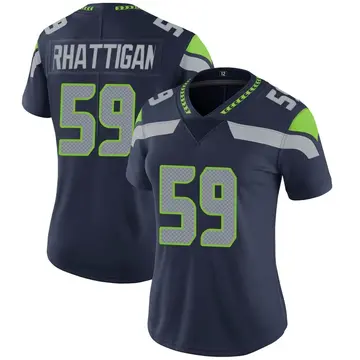 Nike Jon Rhattigan Women's Limited Seattle Seahawks Navy Team Color Vapor Untouchable Jersey