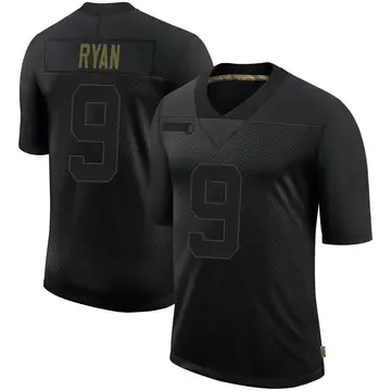 Nike Jon Ryan Youth Limited Seattle Seahawks Black 2020 Salute To Service Jersey