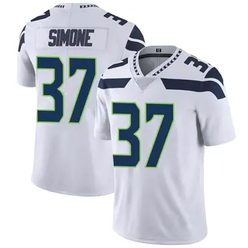 Nike Jordan Simone Youth Limited Seattle Seahawks White Vapor Untouchable Jersey