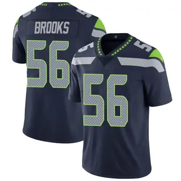 Nike Jordyn Brooks Men's Limited Seattle Seahawks Navy Team Color Vapor Untouchable Jersey