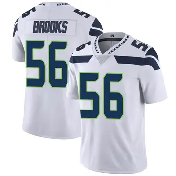 Nike Jordyn Brooks Men's Limited Seattle Seahawks White Vapor Untouchable Jersey