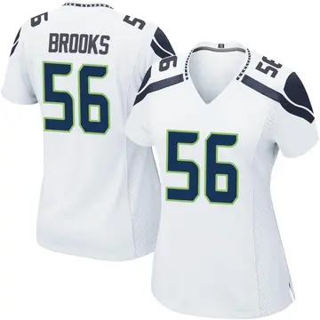 Nike Jordyn Brooks Women's Game Seattle Seahawks White Jersey