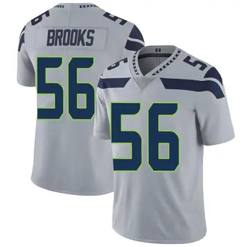 Nike Jordyn Brooks Youth Limited Seattle Seahawks Gray Alternate Vapor Untouchable Jersey