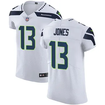 Nike Josh Jones Men's Elite Seattle Seahawks White Vapor Untouchable Jersey