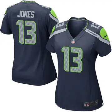 Nike Josh Jones Women's Game Seattle Seahawks Navy Team Color Jersey