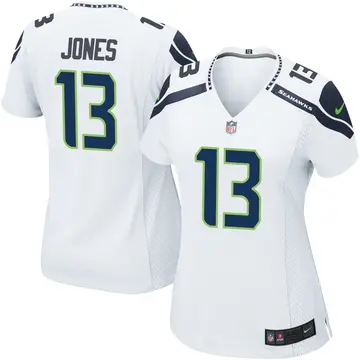 Nike Josh Jones Women's Game Seattle Seahawks White Jersey