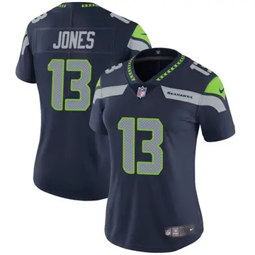 Nike Josh Jones Women's Limited Seattle Seahawks Navy Team Color Vapor Untouchable Jersey