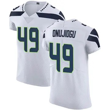 Nike Joshua Onujiogu Men's Elite Seattle Seahawks White Vapor Untouchable Jersey