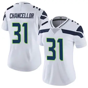 Nike Kam Chancellor Women's Limited Seattle Seahawks White Vapor Untouchable Jersey
