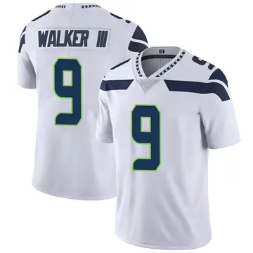 Nike Kenneth Walker III Men's Limited Seattle Seahawks White Vapor Untouchable Jersey