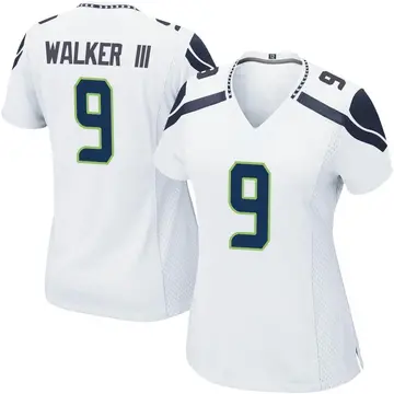 Nike Kenneth Walker III Women's Game Seattle Seahawks White Jersey