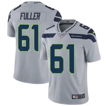 Nike Kyle Fuller Men's Limited Seattle Seahawks Gray Alternate Vapor Untouchable Jersey