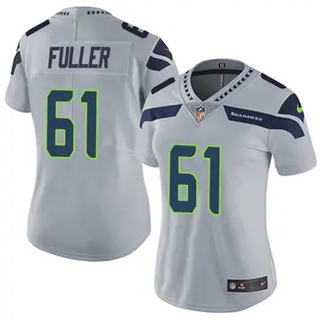 Nike Kyle Fuller Women's Limited Seattle Seahawks Gray Alternate Vapor Untouchable Jersey