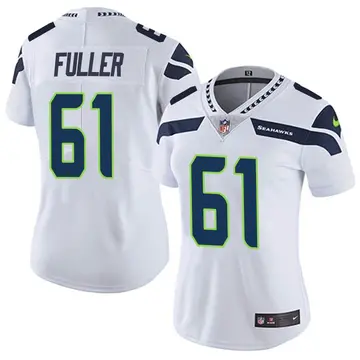 Nike Kyle Fuller Women's Limited Seattle Seahawks White Vapor Untouchable Jersey