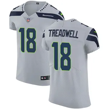 Nike Laquon Treadwell Men's Elite Seattle Seahawks Gray Alternate Vapor Untouchable Jersey