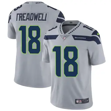 Nike Laquon Treadwell Men's Limited Seattle Seahawks Gray Alternate Vapor Untouchable Jersey