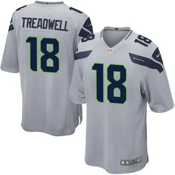 Nike Laquon Treadwell Youth Game Seattle Seahawks Gray Alternate Jersey