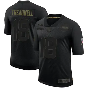 Nike Laquon Treadwell Youth Limited Seattle Seahawks Black 2020 Salute To Service Jersey