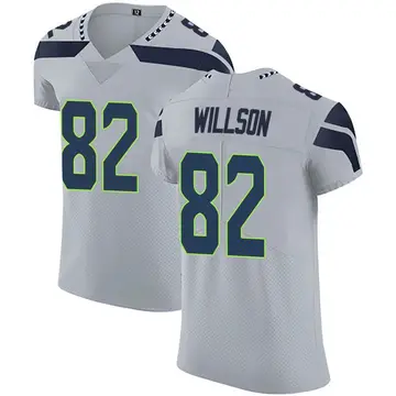 Nike Luke Willson Men's Elite Seattle Seahawks Gray Alternate Vapor Untouchable Jersey