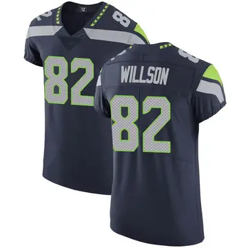 Nike Luke Willson Men's Elite Seattle Seahawks Navy Team Color Vapor Untouchable Jersey