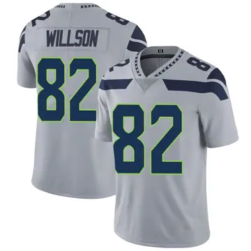 Nike Luke Willson Men's Limited Seattle Seahawks Gray Alternate Vapor Untouchable Jersey