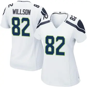 Nike Luke Willson Women's Game Seattle Seahawks White Jersey