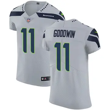 Nike Marquise Goodwin Men's Elite Seattle Seahawks Gray Alternate Vapor Untouchable Jersey