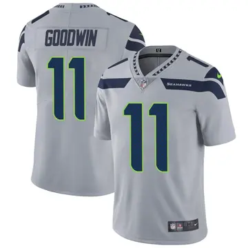 Nike Marquise Goodwin Men's Limited Seattle Seahawks Gray Alternate Vapor Untouchable Jersey