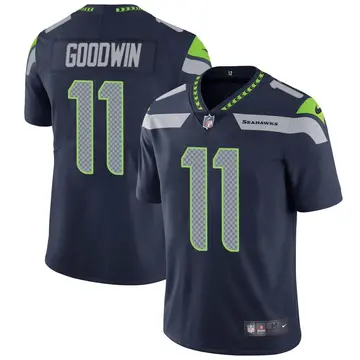 Nike Marquise Goodwin Men's Limited Seattle Seahawks Navy Team Color Vapor Untouchable Jersey