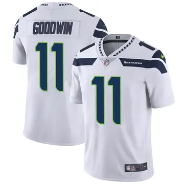 Nike Marquise Goodwin Men's Limited Seattle Seahawks White Vapor Untouchable Jersey