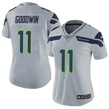 Nike Marquise Goodwin Women's Limited Seattle Seahawks Gray Alternate Vapor Untouchable Jersey