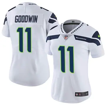 Nike Marquise Goodwin Women's Limited Seattle Seahawks White Vapor Untouchable Jersey