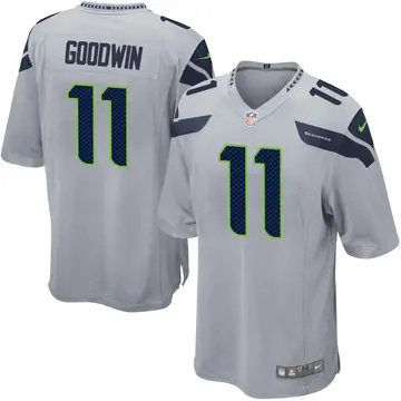 Nike Marquise Goodwin Youth Game Seattle Seahawks Gray Alternate Jersey