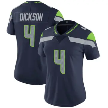 Nike Michael Dickson Women's Limited Seattle Seahawks Navy Team Color Vapor Untouchable Jersey