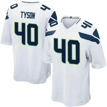 Nike Michael Tyson Youth Game Seattle Seahawks White Jersey